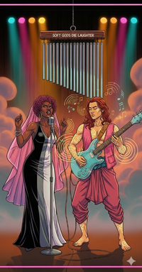 Cover for Soft Gods Die Laughter